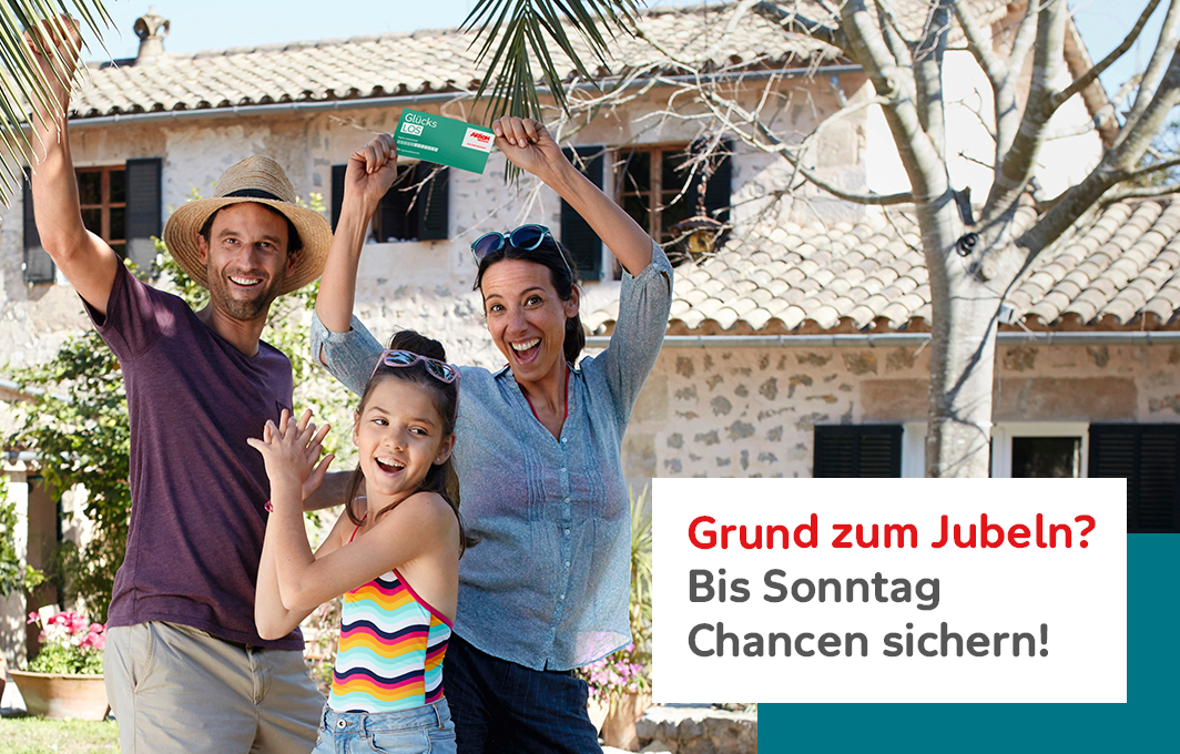 Grund zum Jubeln? Bis Sonntag Chancen sichern!